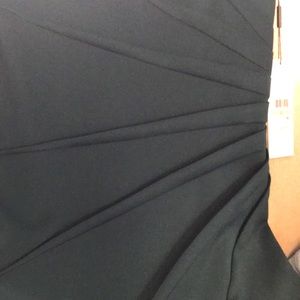 Calvin Klein Round Neck w/ Starburst Detail Dress